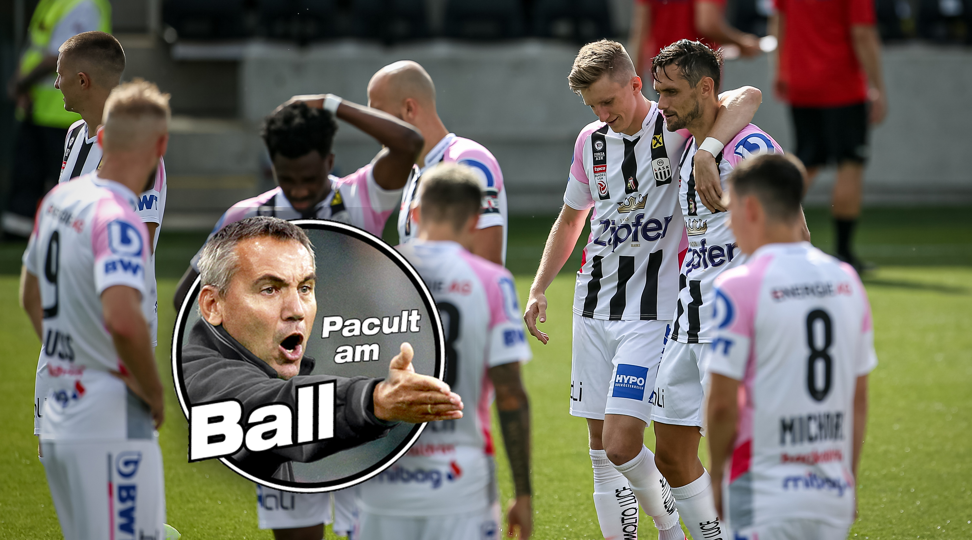 Peter Pacult irritiert die Macht der LASK-Spieler.