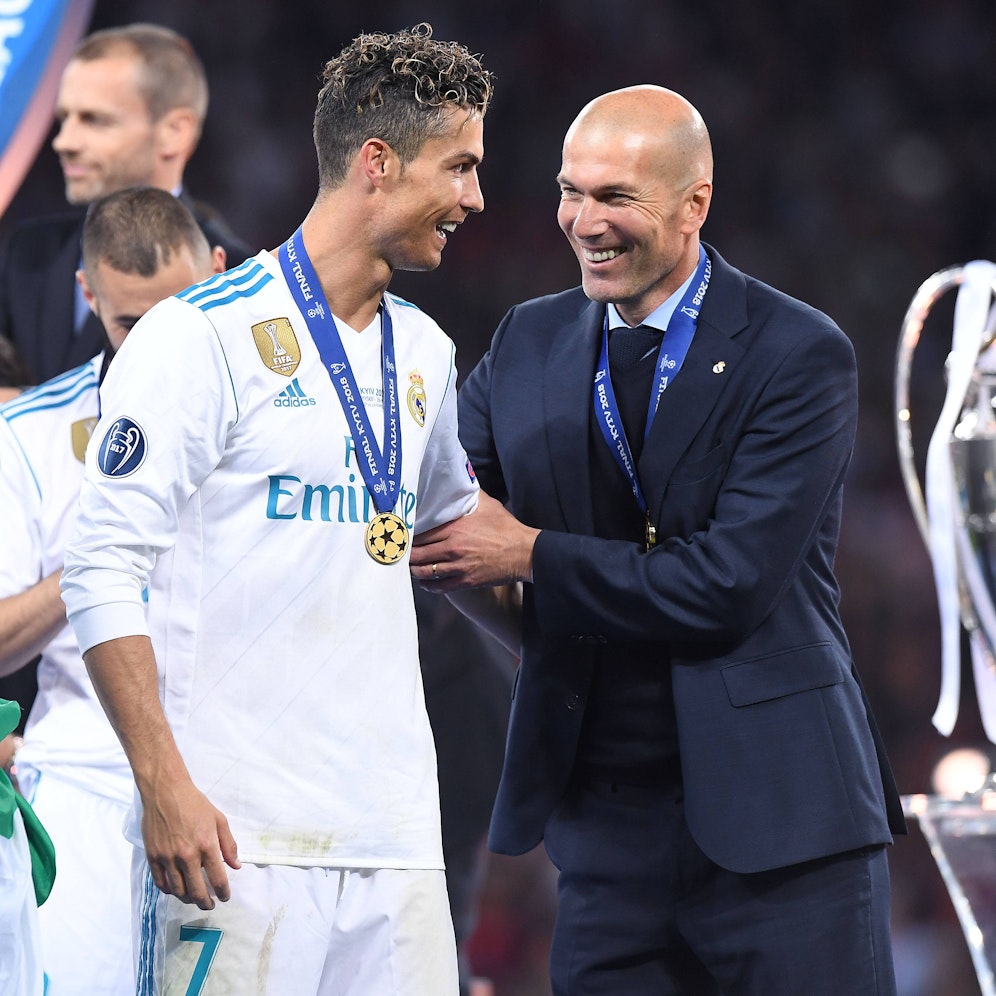 Cristiano Ronaldo, Zinedine Zidane
