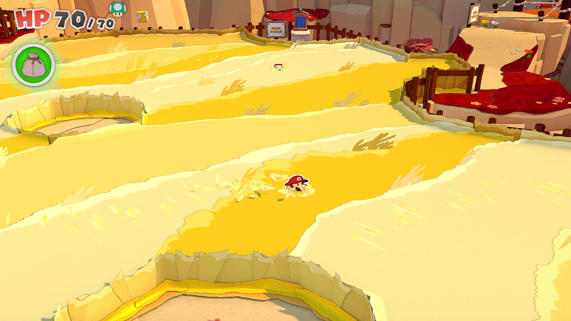 Die Landschaften sind abwechslungsreich - und aus Papier!