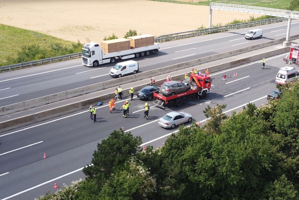 Verletzt wurde nach ersten Informationen zufolge niemand.