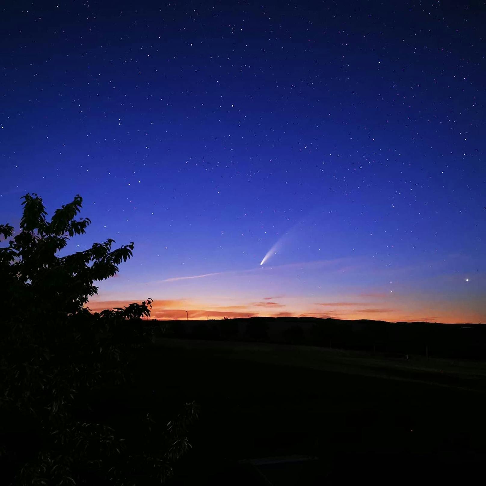 Komet "Neowise" zischt über Österreichs Himmel