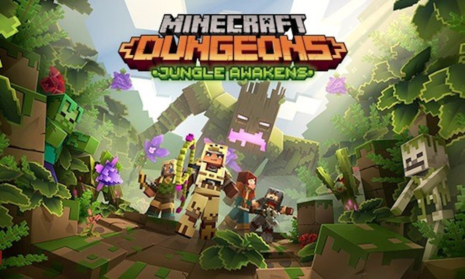Minecraft Dungeons: Jungle Awakens-DLC ist ab sofort verfügbar.