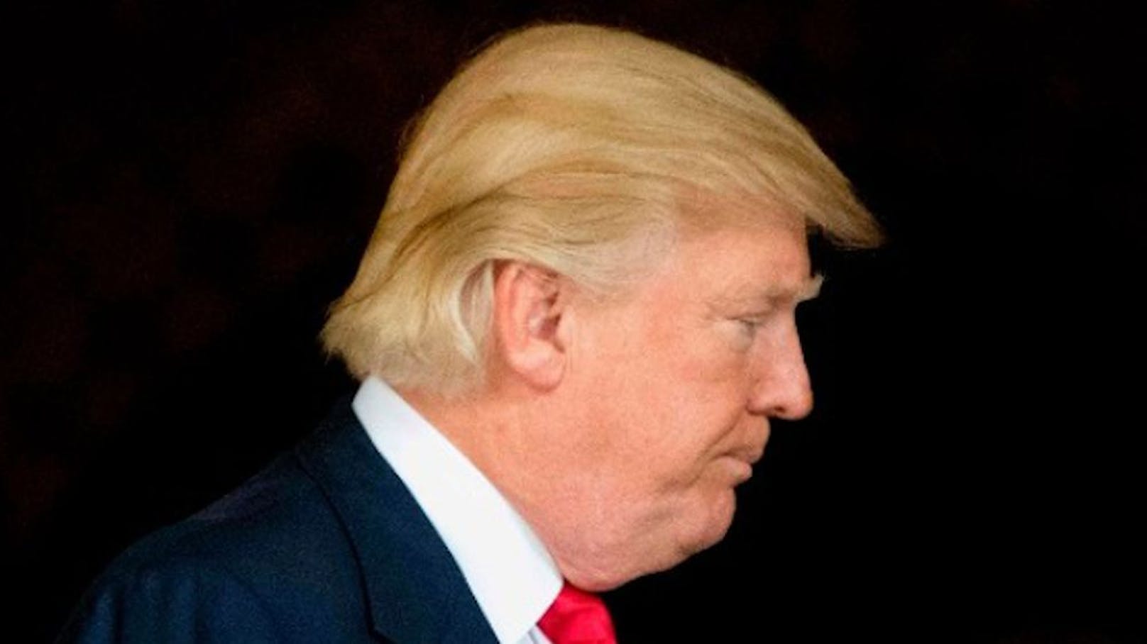 So orange sieht Donald Trumps jetzt nicht mehr aus