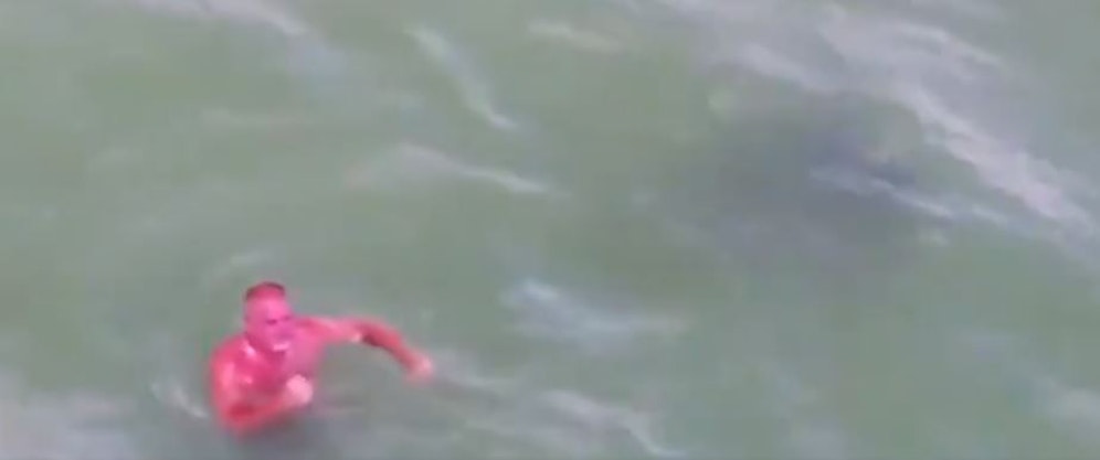 Dieser Mann gehört offenbar zur Spezies der Cremephobiker