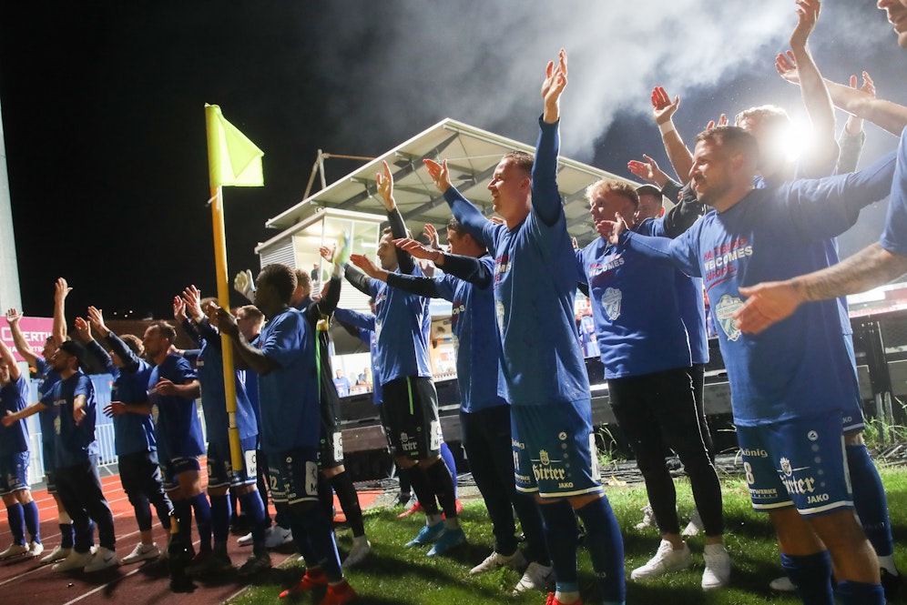 Der Hartberger Jubel kannte keine Grenzen. 