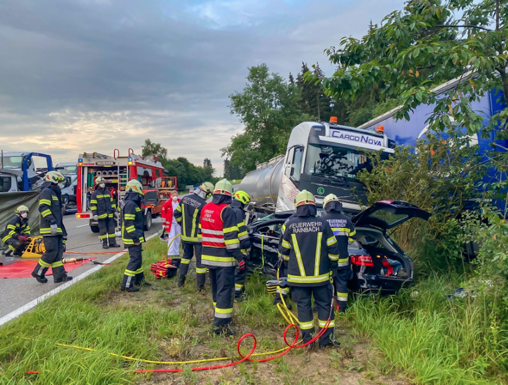 Der Einsatz dauerte rund vier Stunden.