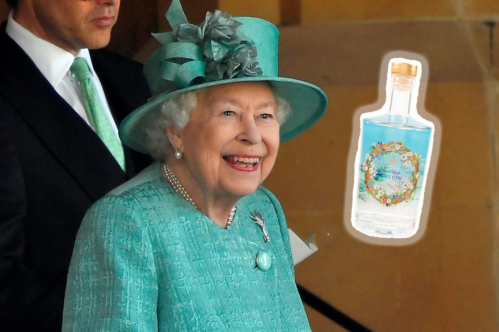 Die Queen verkauft Gin mit Kräutern aus ihrem Garten