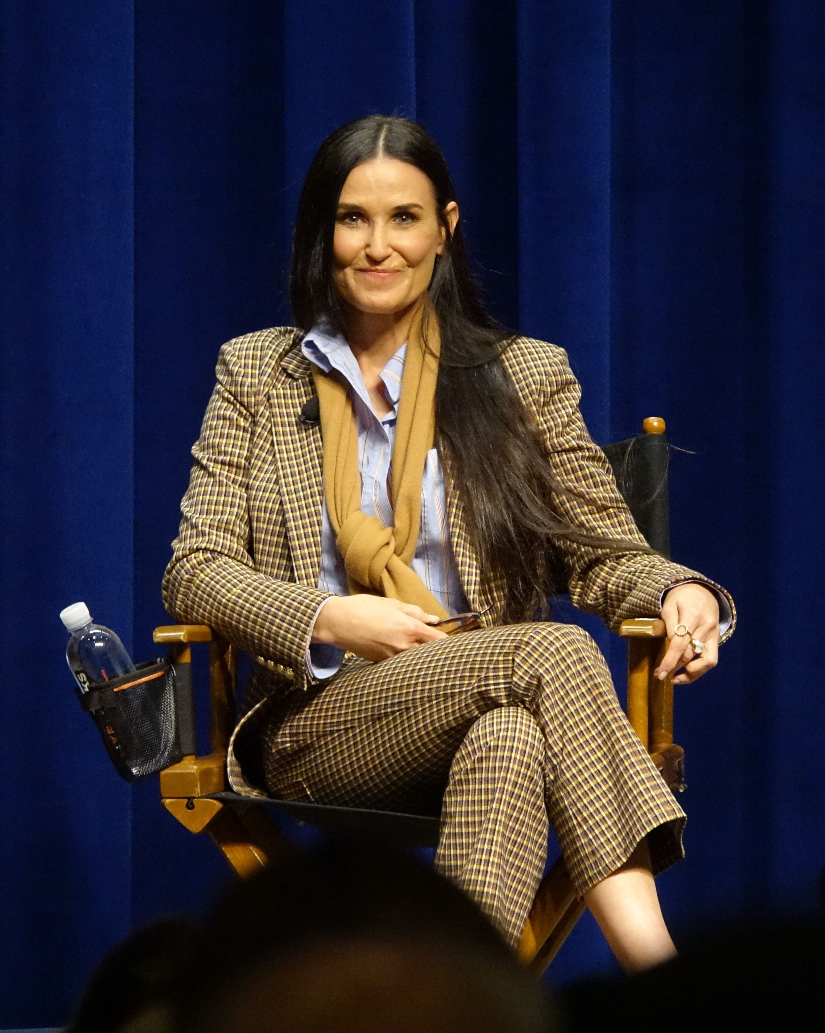 <strong>Demi Moore</strong>schwört auf Teppichboden und guter Akustik im Badezimmer.