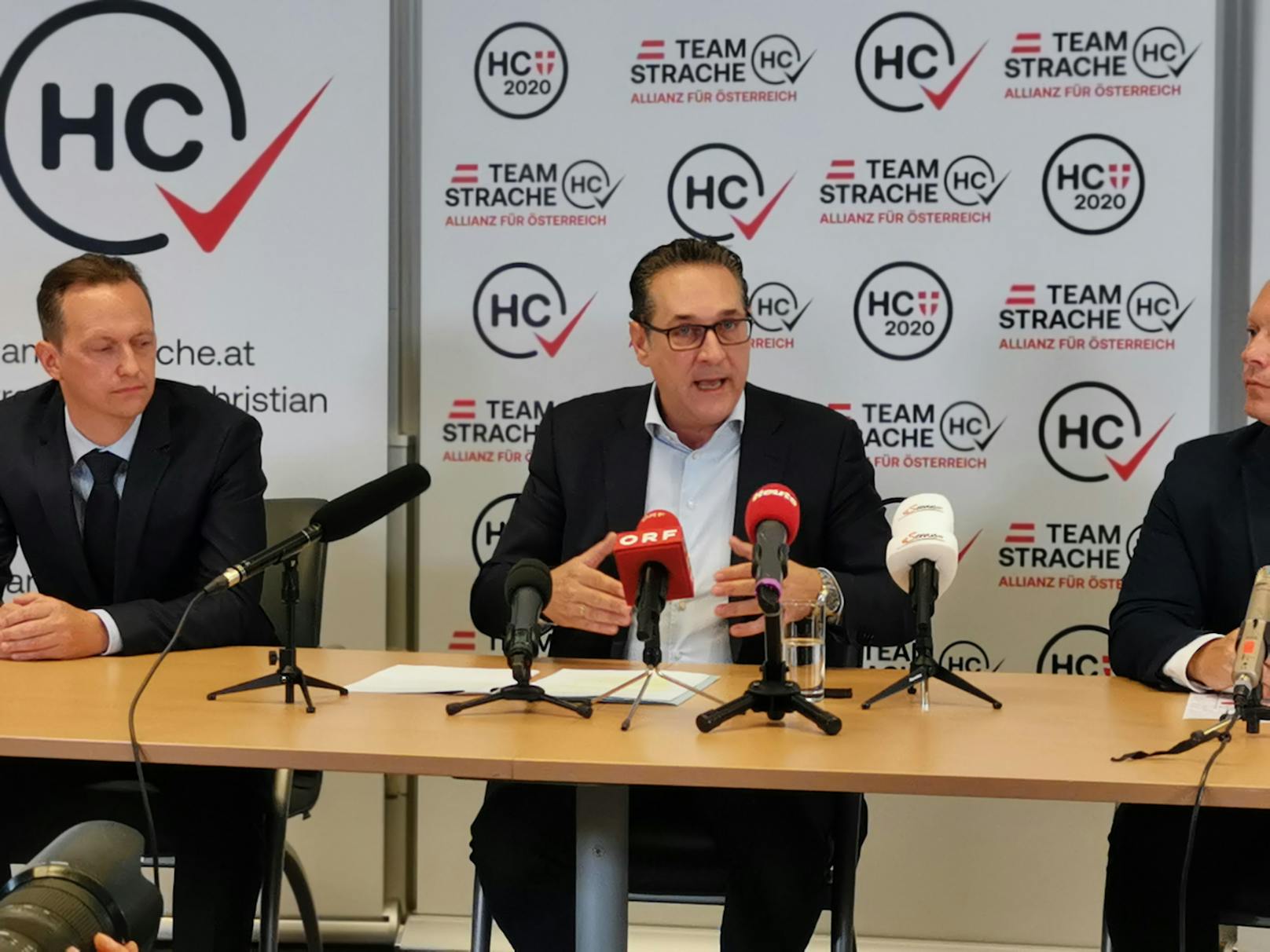 Heinz-Christian Strache setzt bei der Wien-Wahl im Oktober auf Ausländer- und Verkehrsthemen.