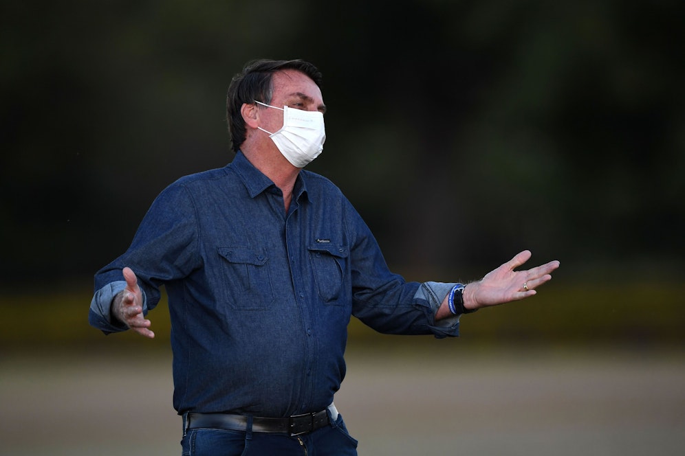 Jair Bolsonaro steht weltweit in der Kritik.