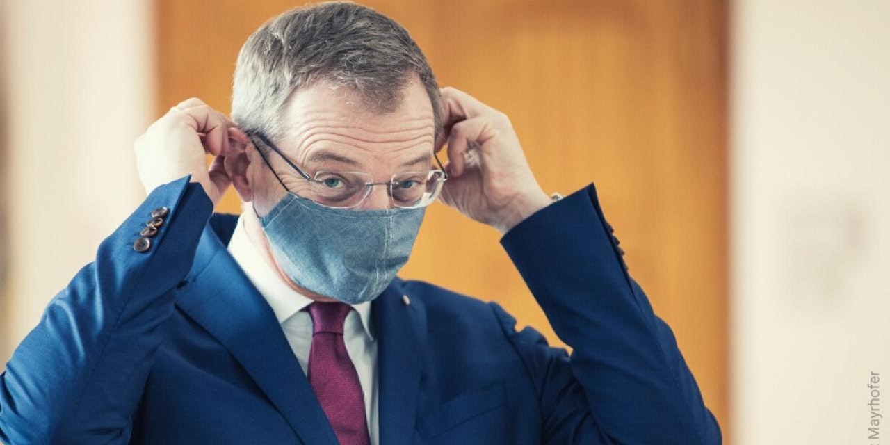 LH Thomas Stelzer äußerte sich zur Maskenpflicht.