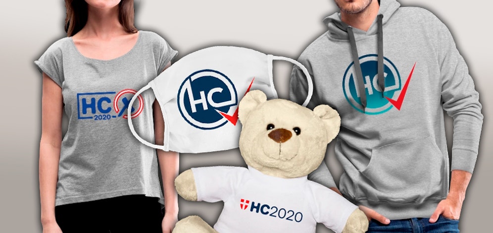 Einige Artikel des eingestampften Strache-Shops.