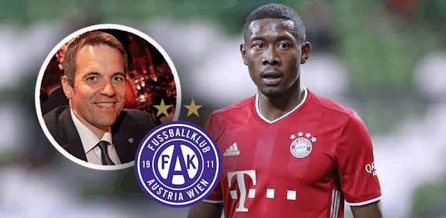 photo David Alaba Austria Wien wie die austria an einem alaba wechsel