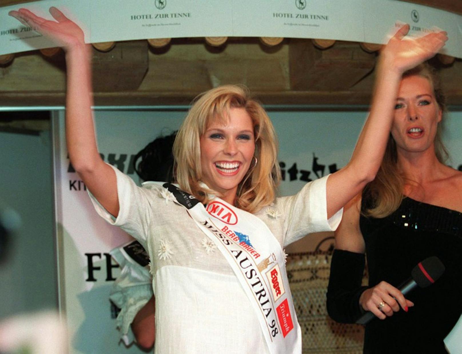 Sabine Lindorfer, Miss Austria 1998, wird neue Bezirksstellenobfrau der WKO Urfahr-Umgebung.  