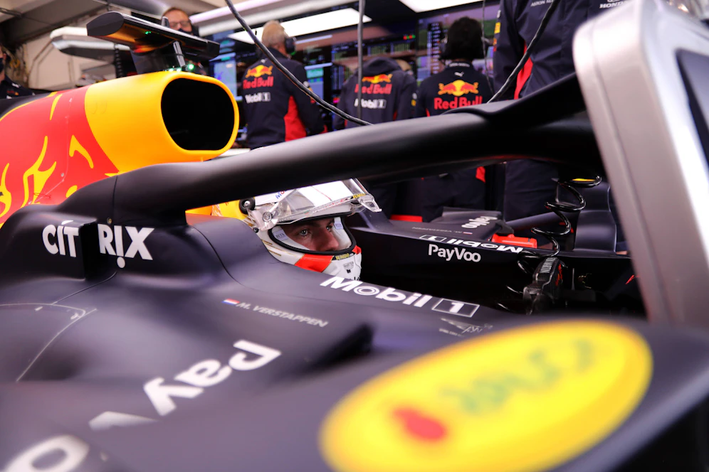 Max Verstappen ist komplett angefressen.