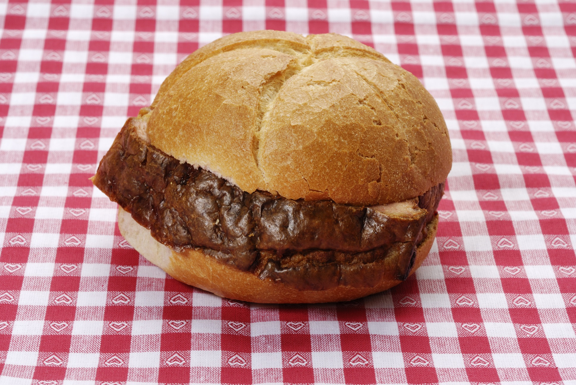 Leberkäs Leberkässemmel