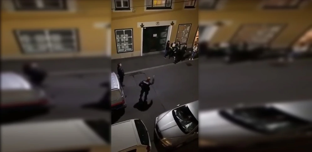 Polizei-Einsatz in der Haberlgasse (Ottakring)