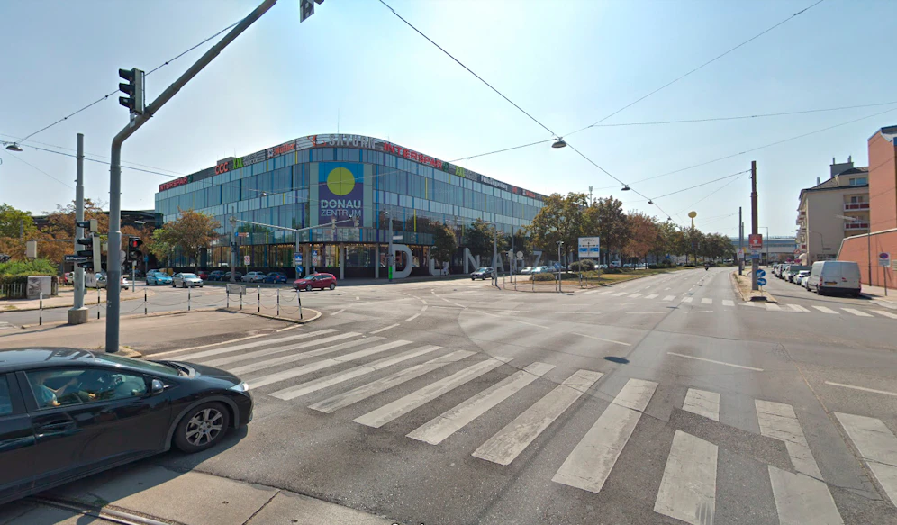 Blick auf das Donauzentrum an der Wagramer Straße (Wien-Donaustadt). (Symbolbild)
