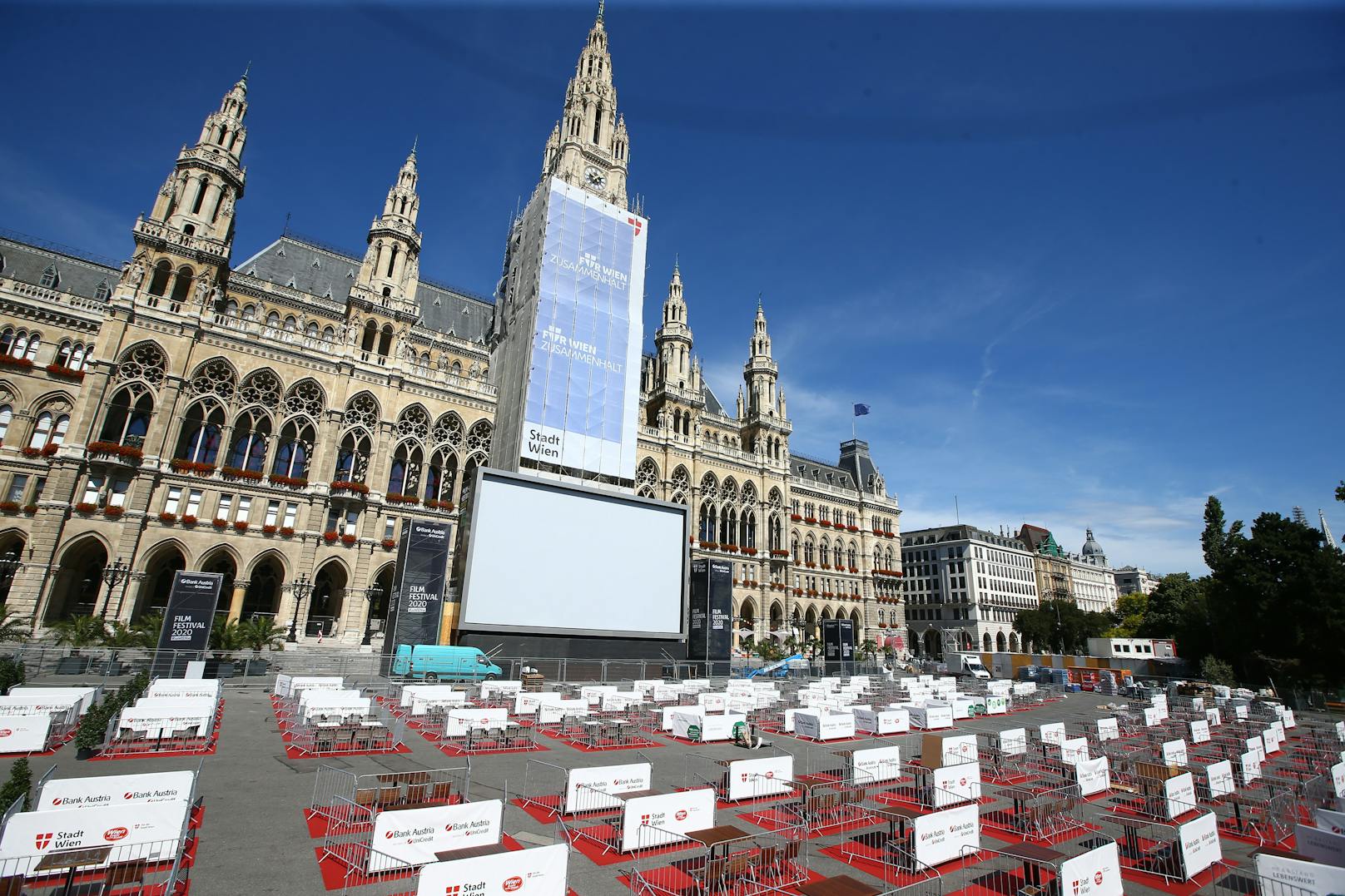 Das Film Festival am Rathausplatz startet heuer am 4. Juli.