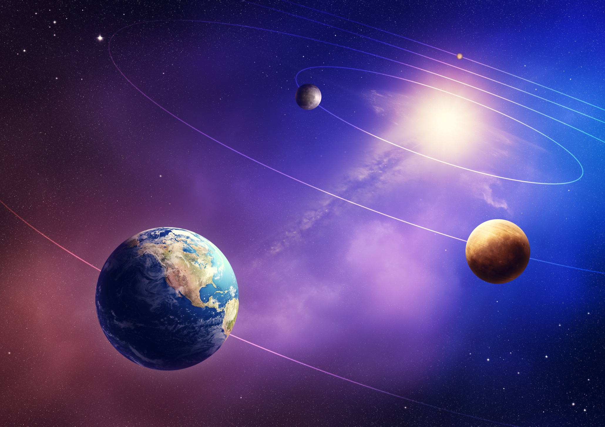 In einzelnen Simulationen wurde Saturn aus dem System geschleudert.