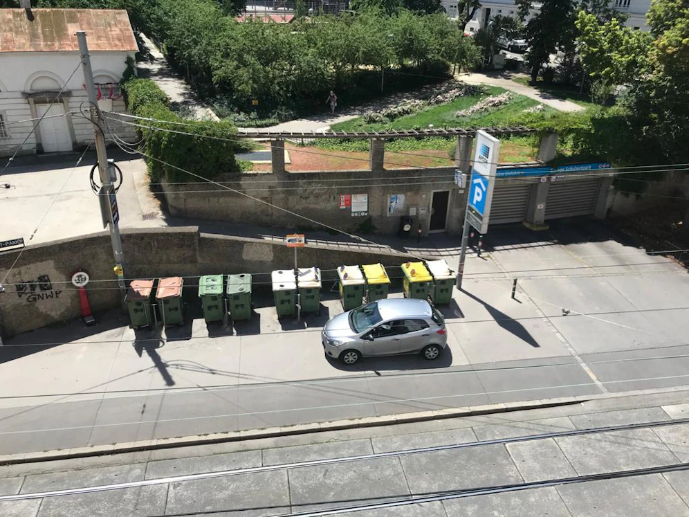 Privater Parkplatz? Nein, ganz und gar nicht.