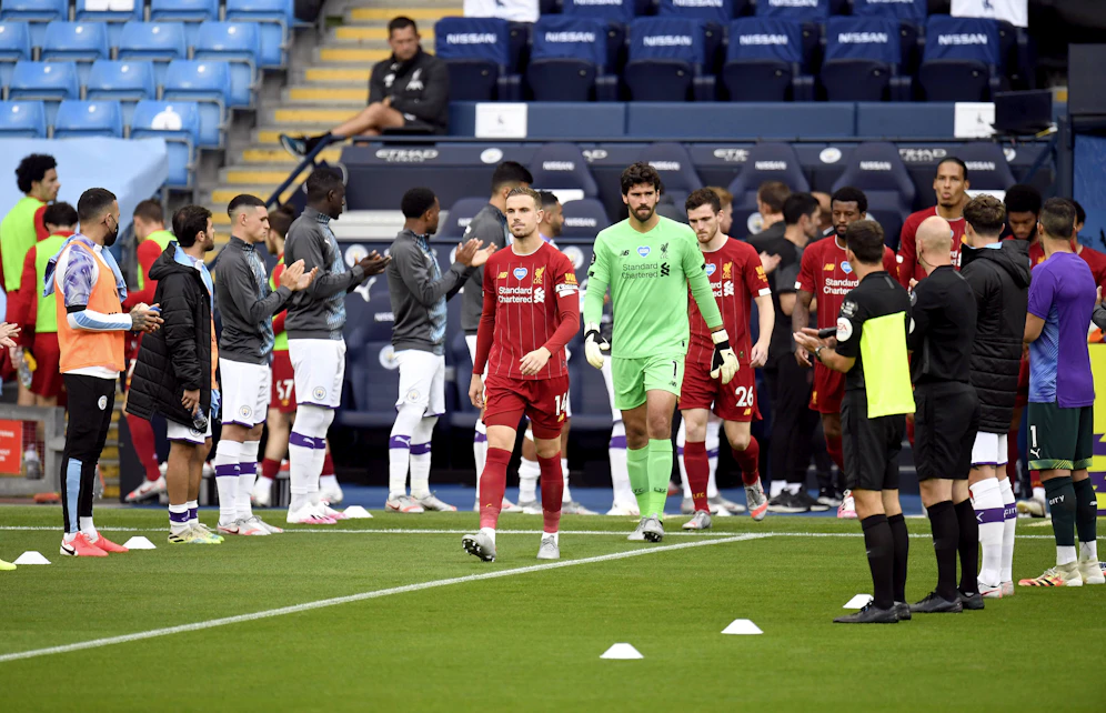 City steht Spalier für Liverpool