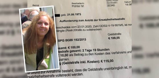 Mutter (47) mit Antrittsaufforderung zur Ersatzfreiheitsstrafe