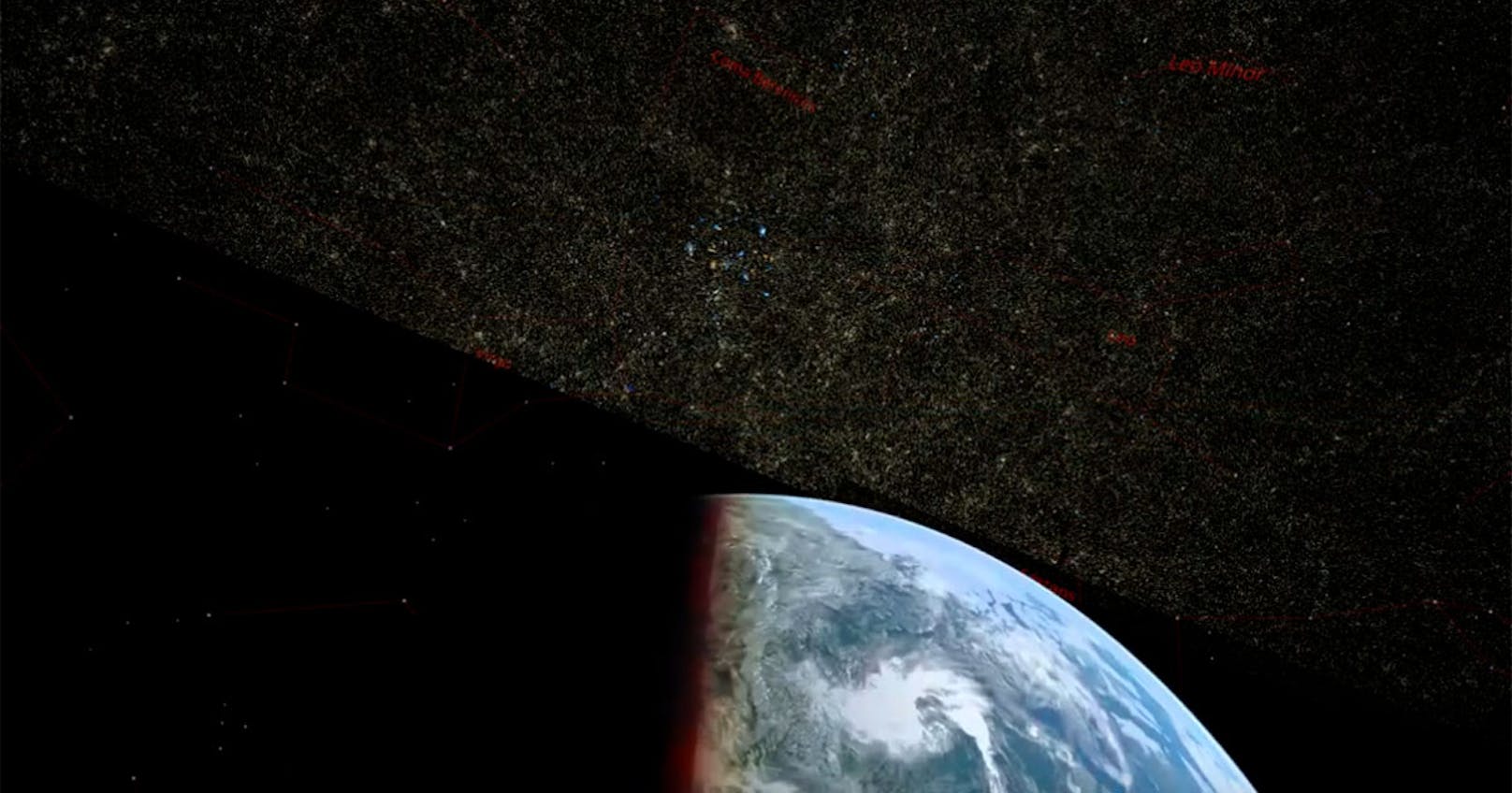 Die bisher größte 3-D-Karte des Universums.<br>