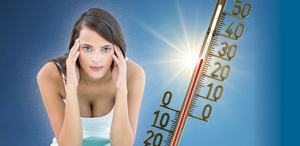 Temperaturschwankungen gehen auf den Kreislauf.