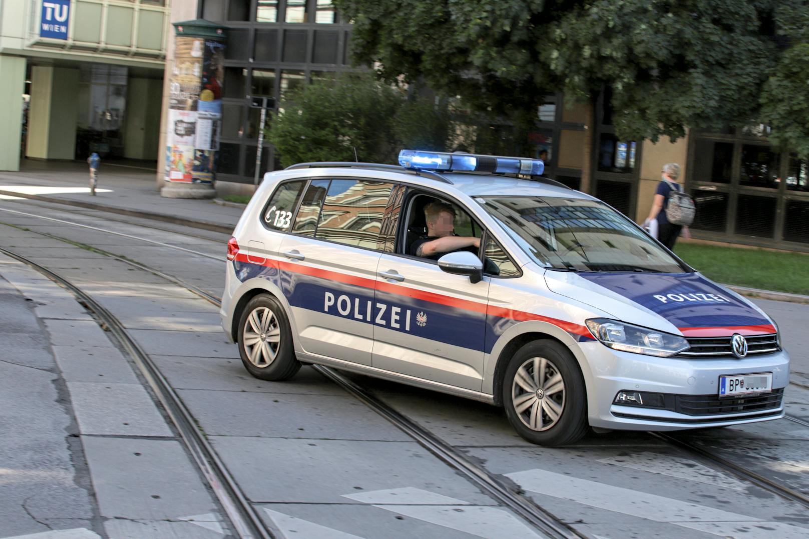Die Wiener Polizei suchte nach dem Kind. Symbolbild