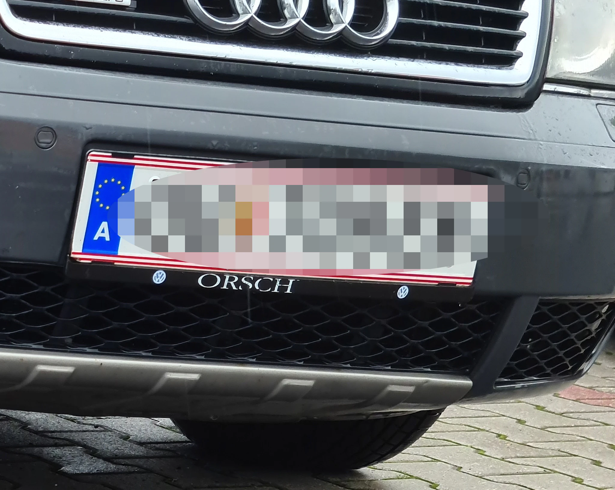 Diese Aufschrift sorgte bei genauen Beobachtern für Schmunzeln.