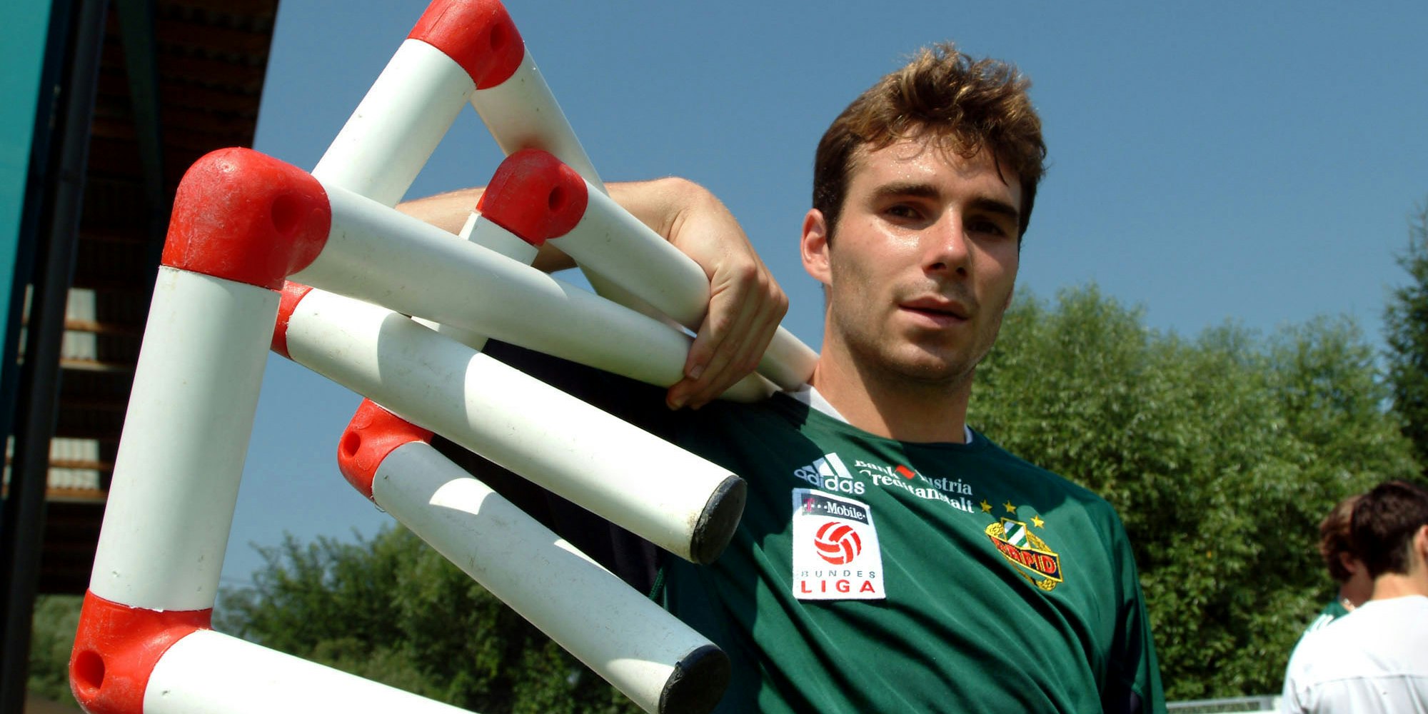 Florian Sturm 2003 im Rapid-Trikot