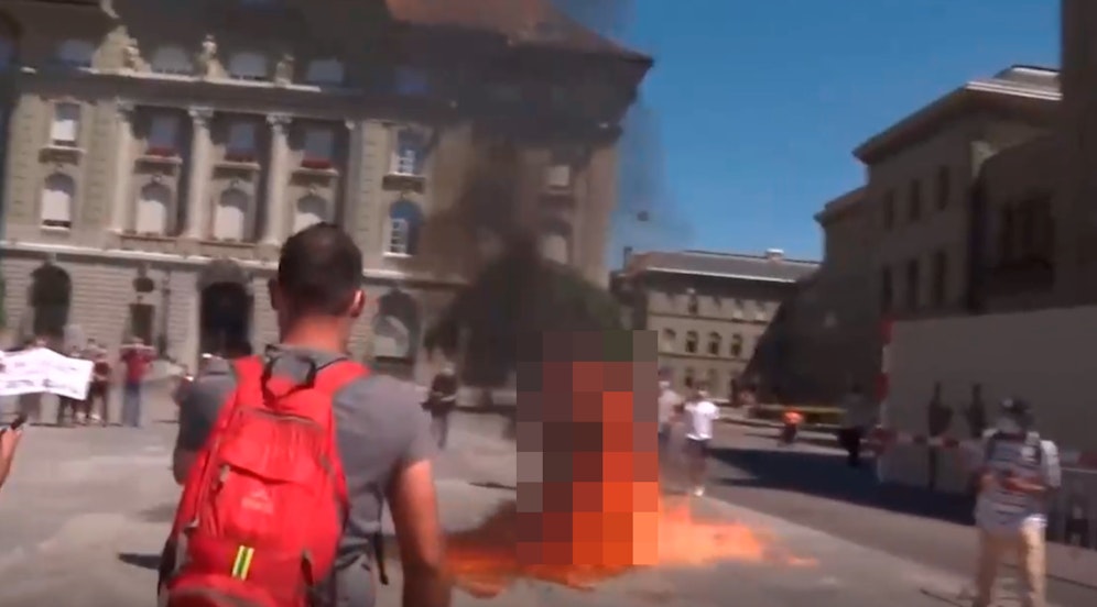 Der Vorfall ereignete sich am Montag in Bern.