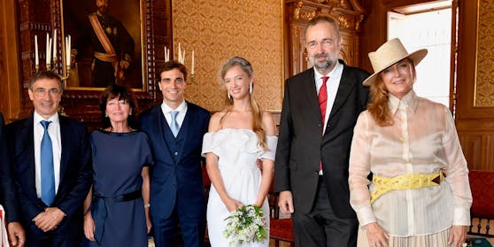 Henri und Giselle d’Ambrosio, Jérôme d’Ambrosio, Eleonore Habsburg, Karl Habsburg und Francesca Thyssen-Bornemisza