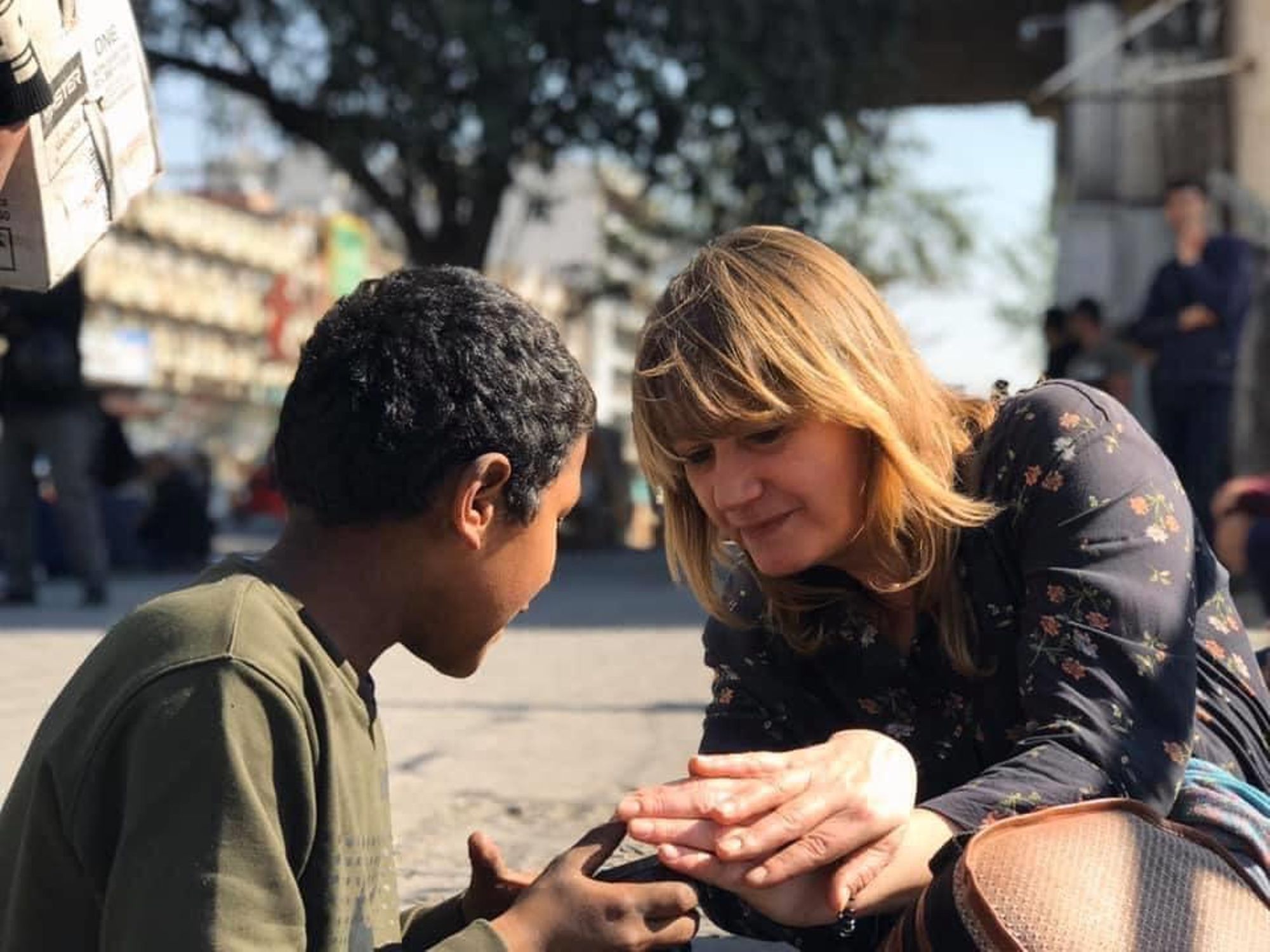 Hella Mewis wurde in Bagdad entführt.