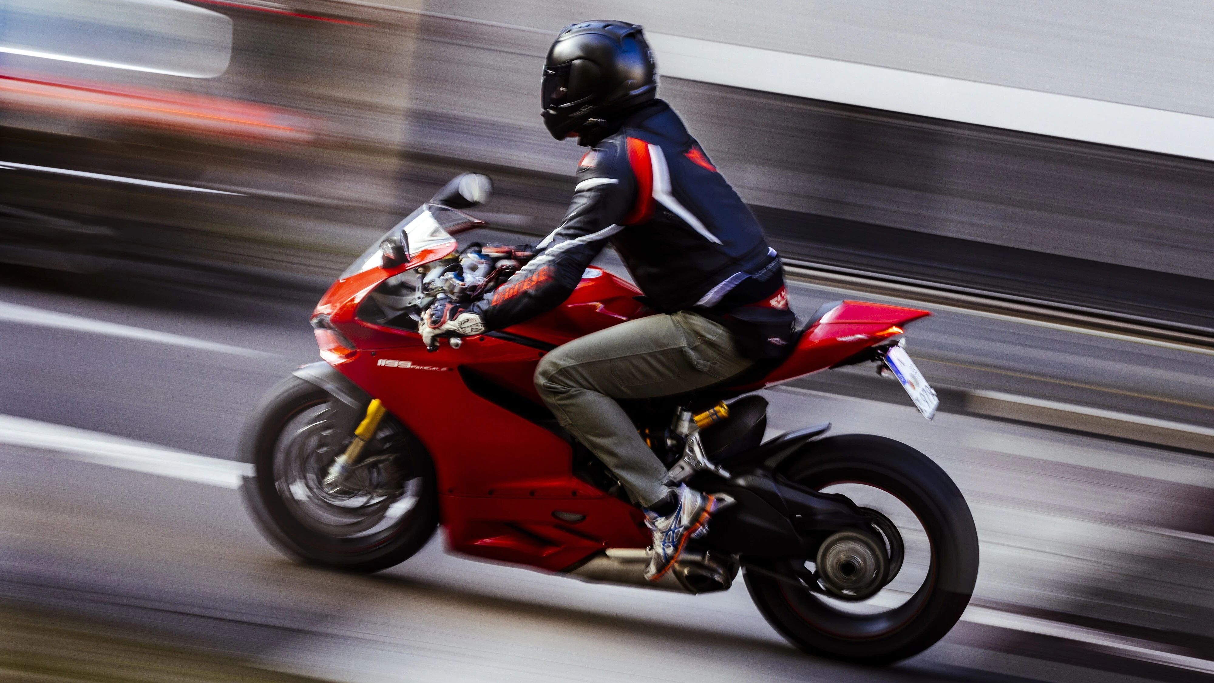 Der Biker wurde mit 152 km/h geblitzt.