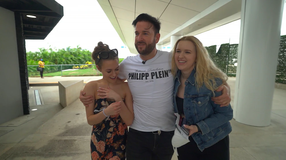 Der Wendler macht sich mit Tochter Adeline und seiner Verlobten Laura auf dem Weg nach Mexiko.&nbsp;