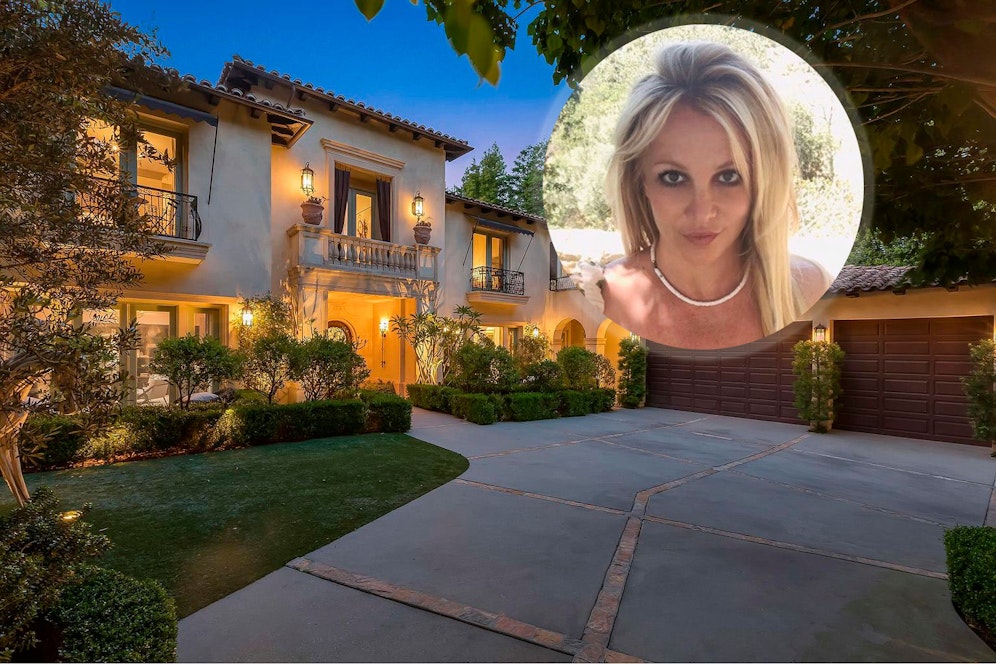 In diesem Haus lebte Britney Spears fünf Jahre lang.<br>