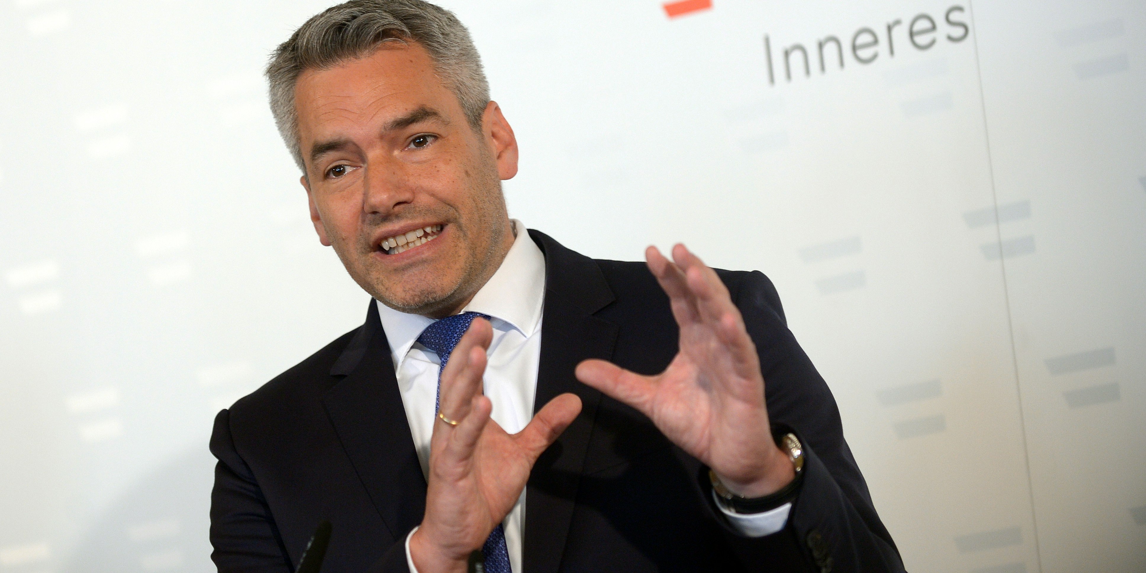 Innenminister Karl Nehammer