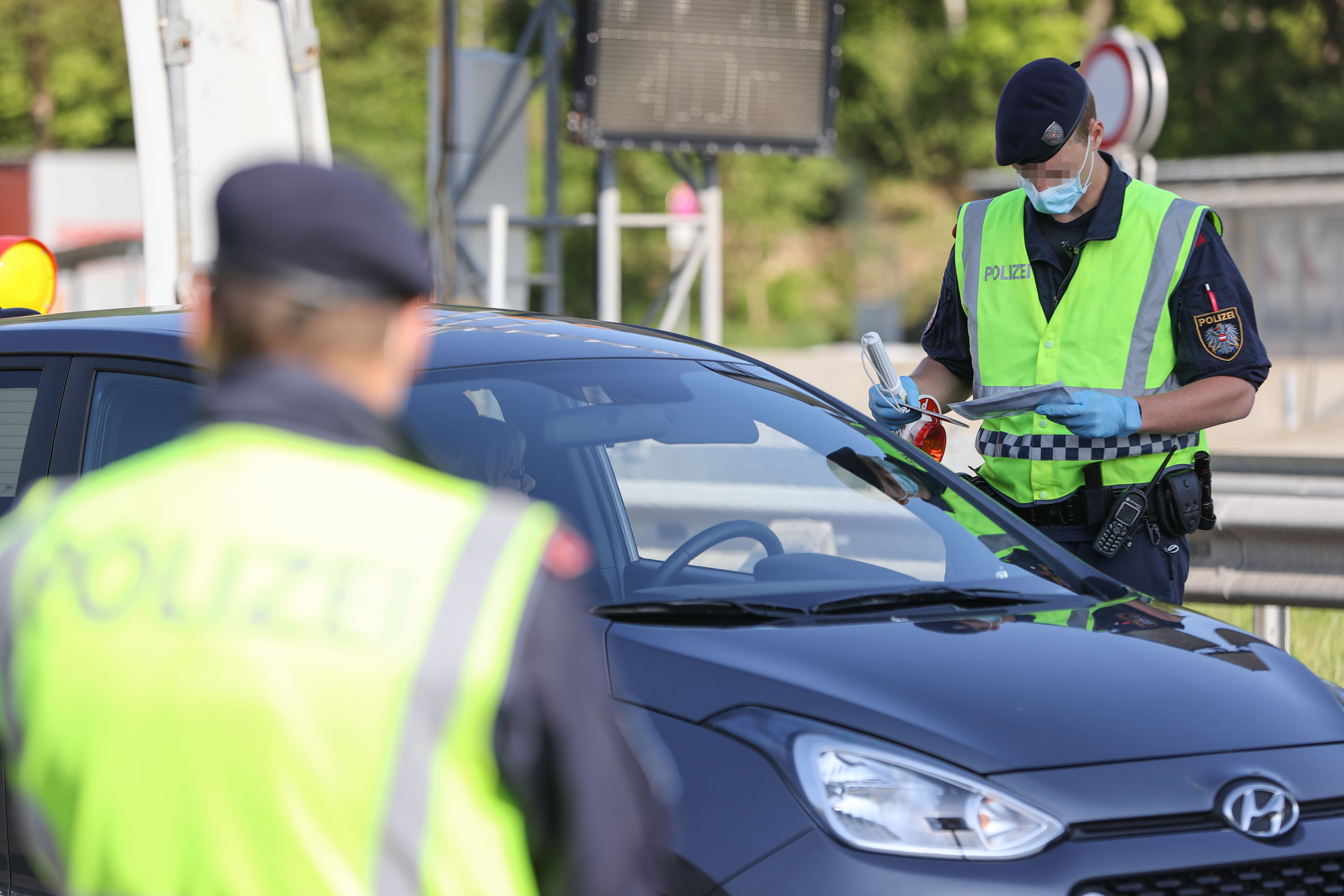 Die Grenzkontrollen werden verschärft.