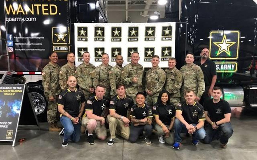 Die E-Sportler der US Army.
