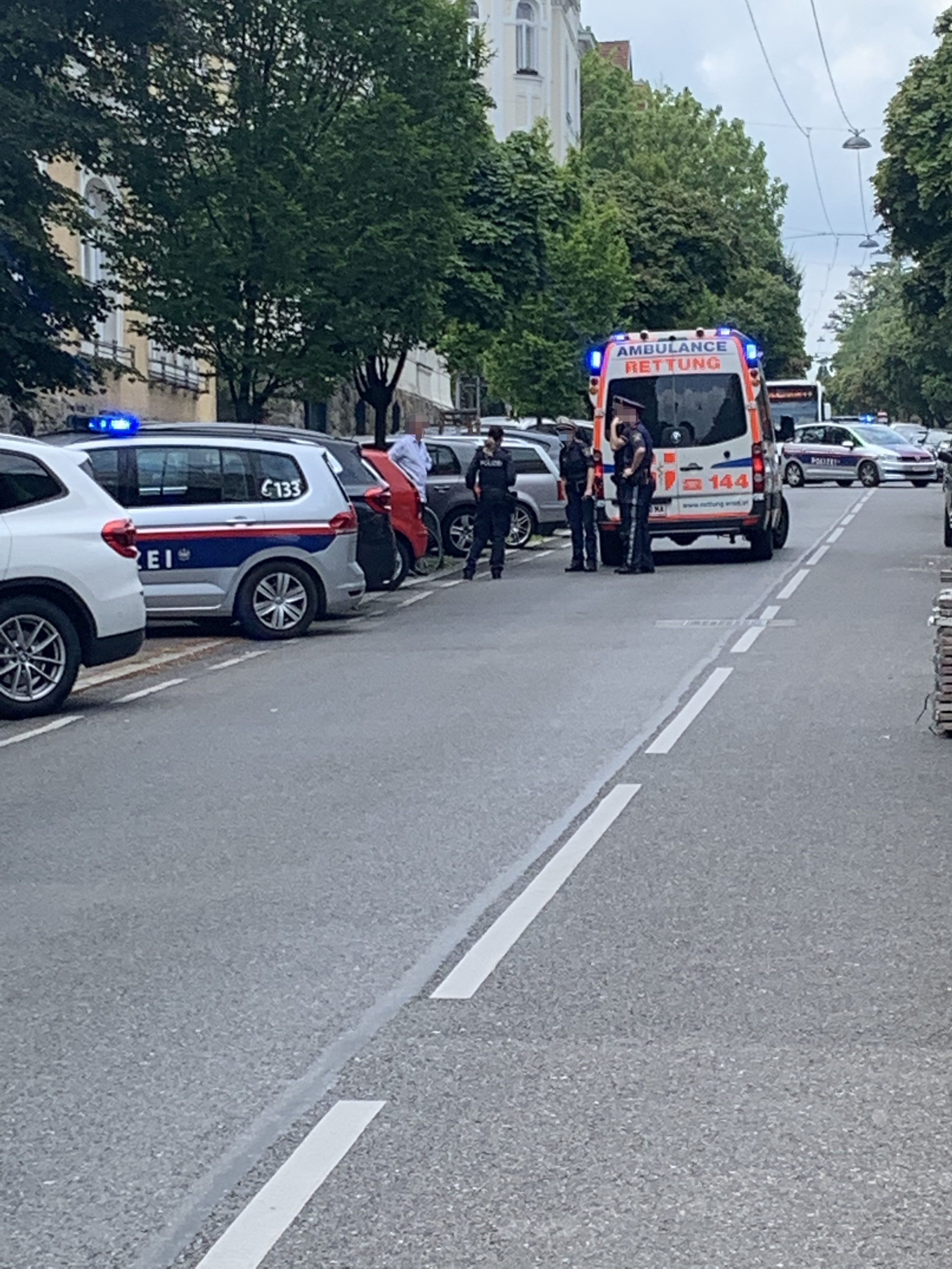 Die 33-Jährige wurde leicht verletzt.