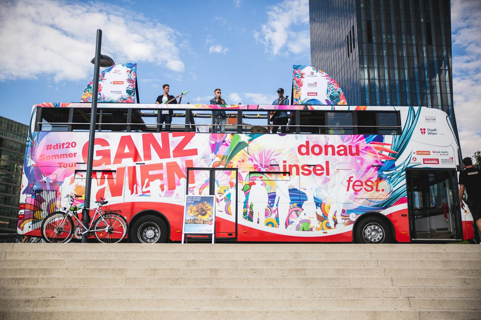 Donauinselfest-Tourbus bei den Vienna BBQ Days 2020