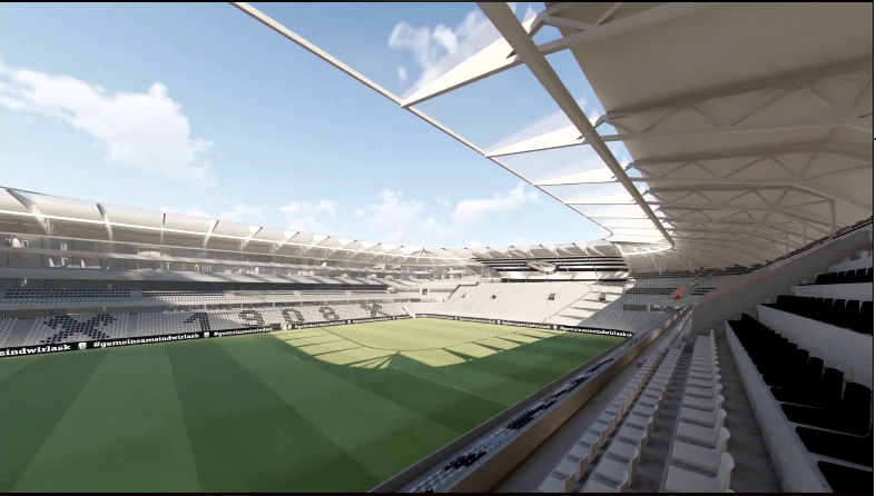 So soll die neue LASK-Arena aussehen.