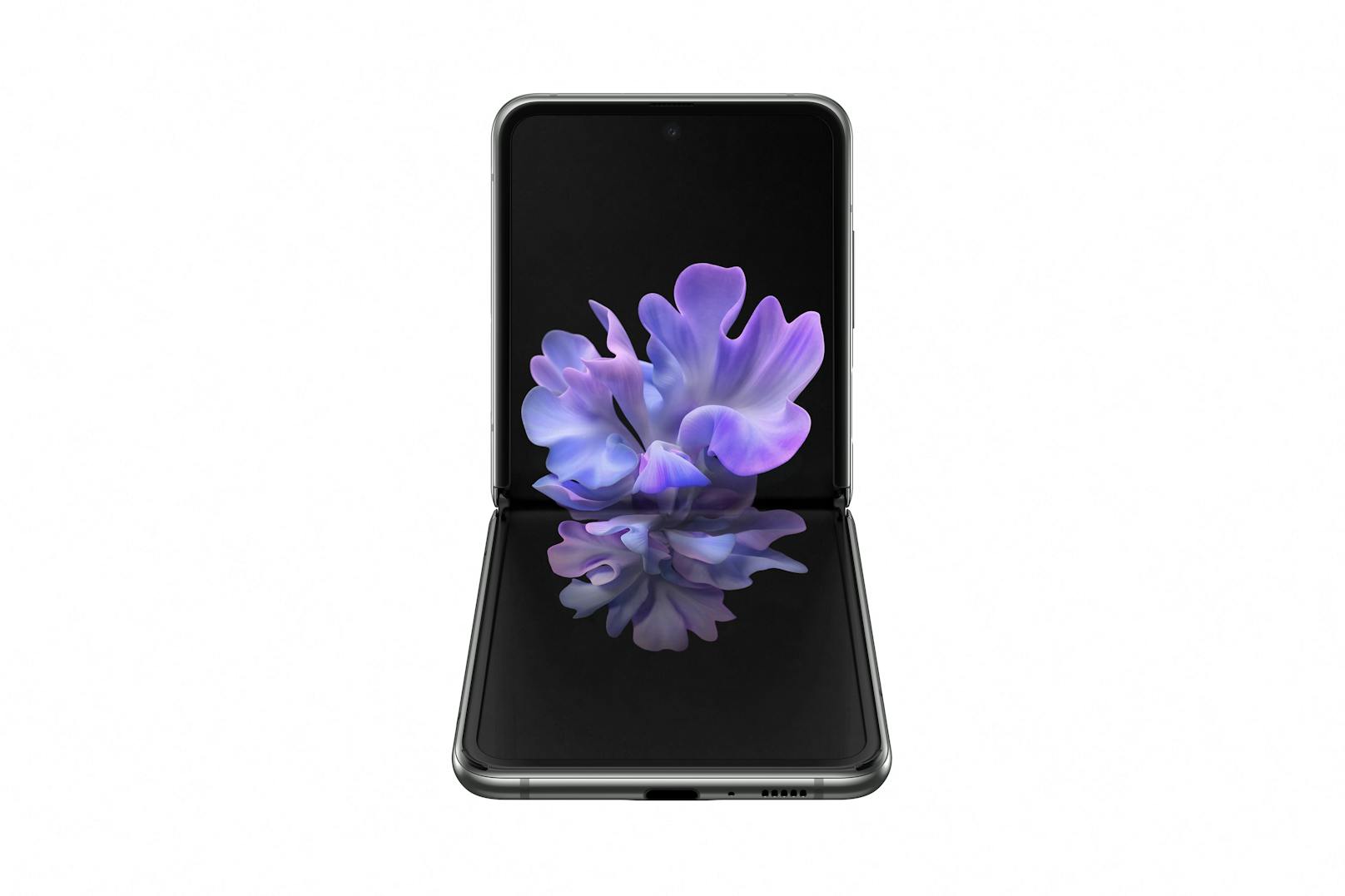 Das neue Galaxy Z Flip 5G glänzt in neuem Look in Mystic Gray und Mystic Bronze und mit leistungsstarkem SDM 865+ Prozessor.