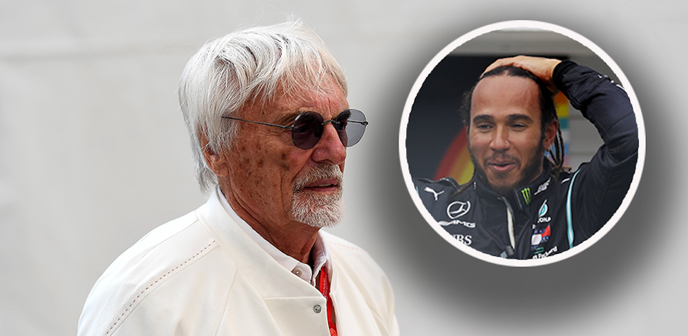 Bernie Ecclestone kontert Lewis Hamilton. 