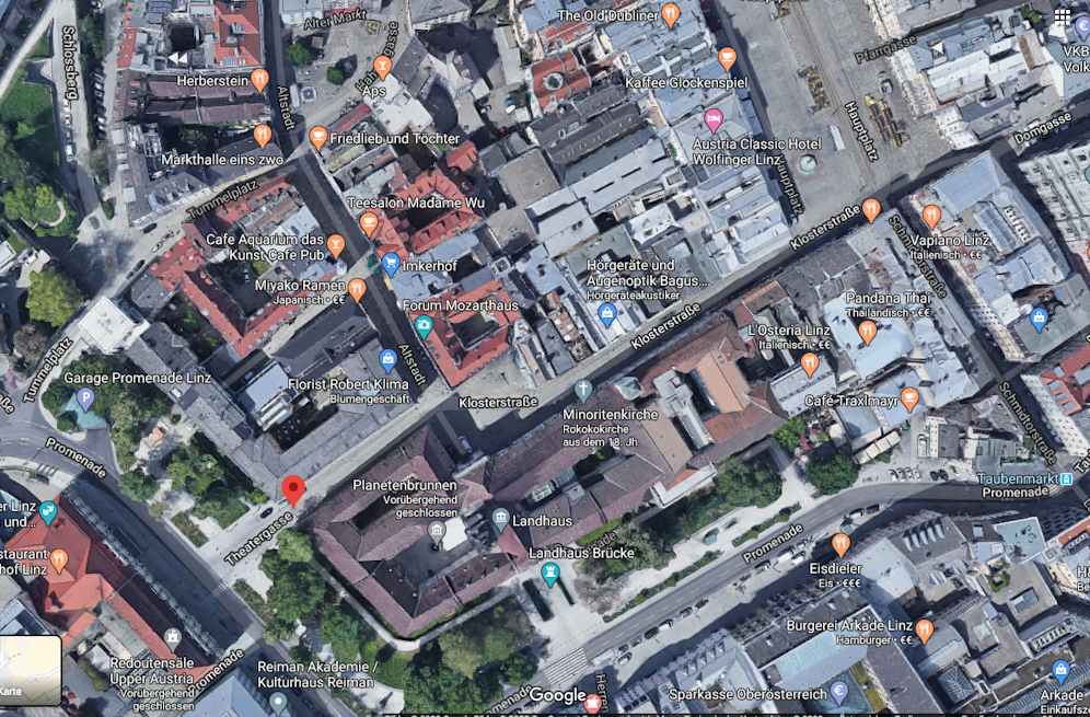 Von Montag bis Donnerstag wird die Theatergasse 