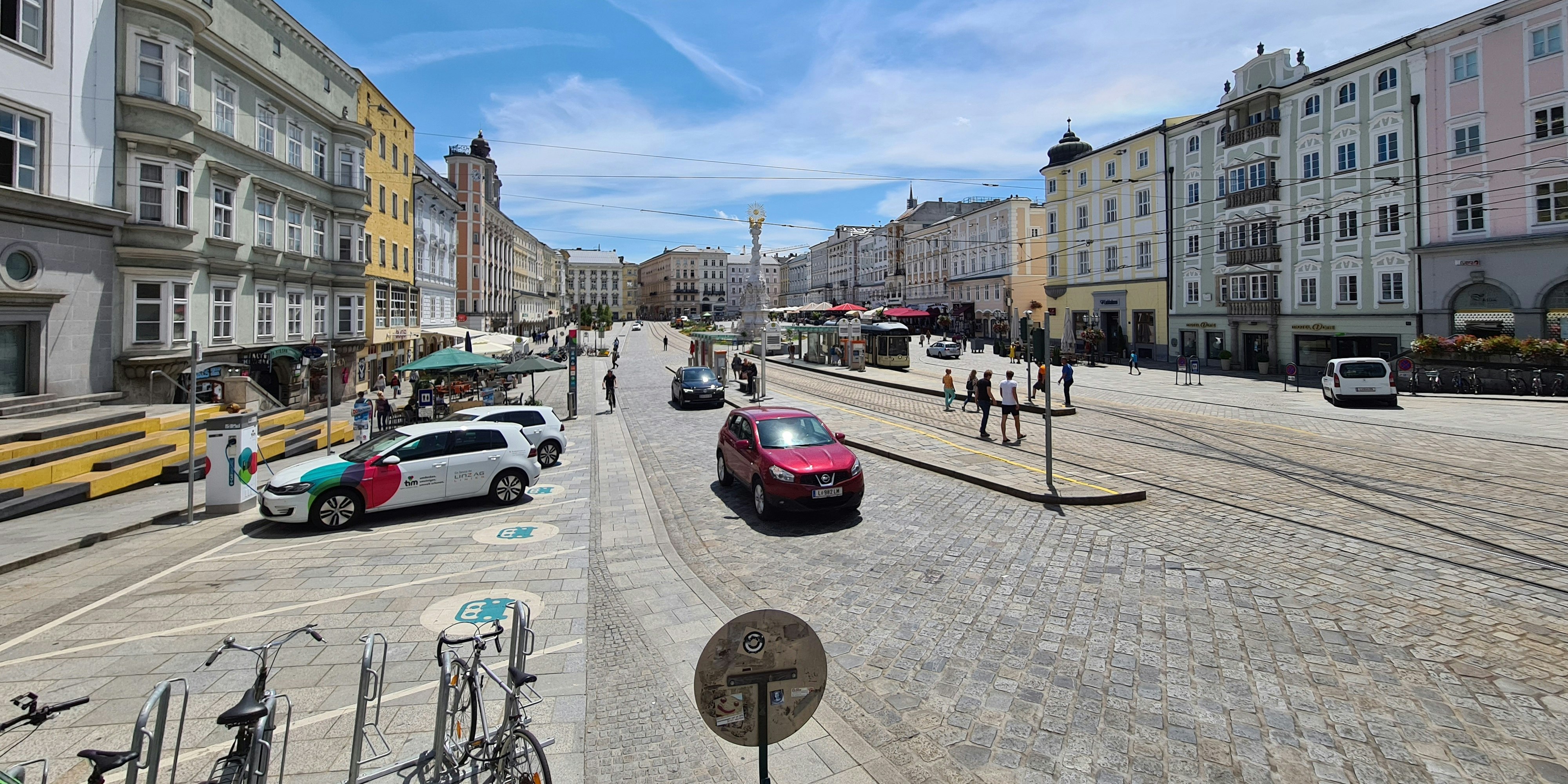 Der Linzer Hauptplatz sorgte weiter für heftige Diskussionen.