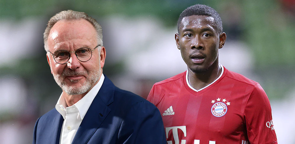 Karl-Heinz Rummenigge über den Abschied von David Alaba. 