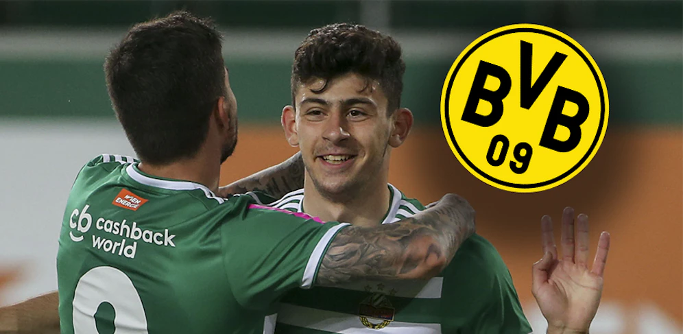Yusuf Demir auf dem Zettel von Borussia Dortmund. 